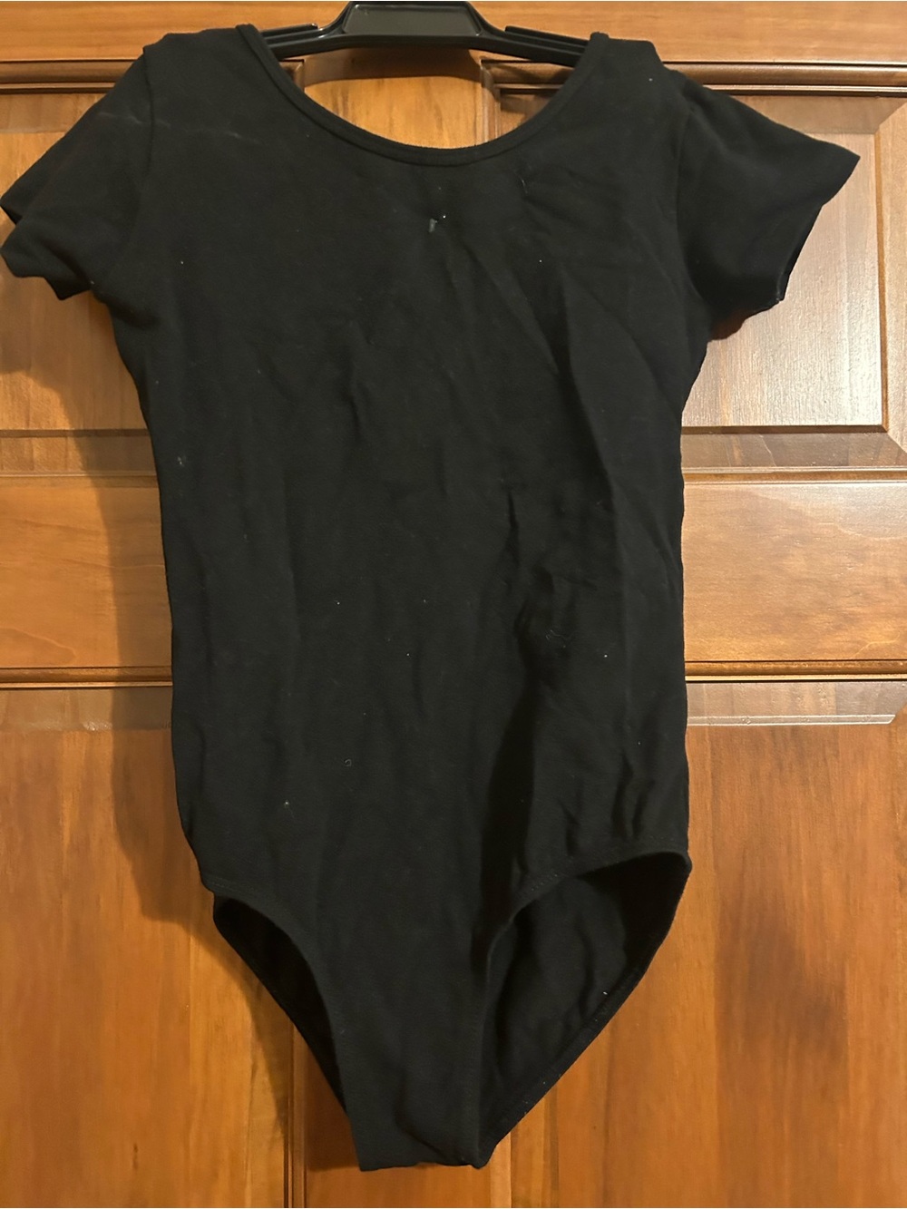 Black Kids One-Piece Leotard
